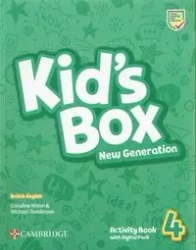 Kid`s Box New Generation Level 4 AB with Digital - Caroline Nixon, Michael Tomlinson